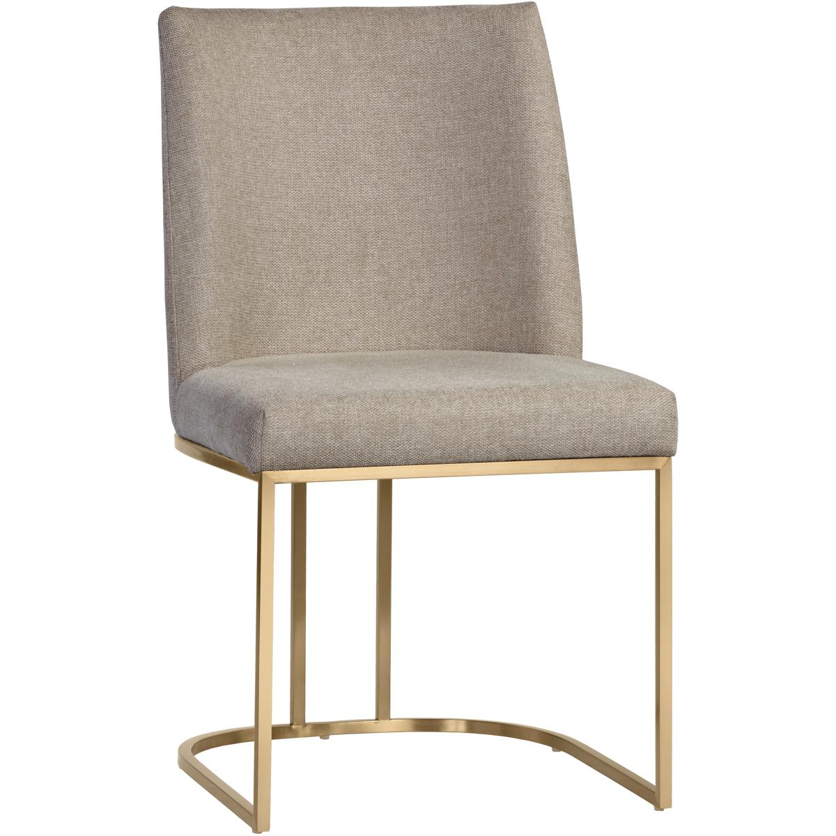 SUNPAN 106728 Rayla Belfast Oyster Shell Dining Chair Set Of 2